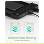 ICY BOX IB-2915MSCL-C31 Docking Station 2.5 & M.2 NVMe SATA USB 3.2 Gen 2 Type-C Negro
