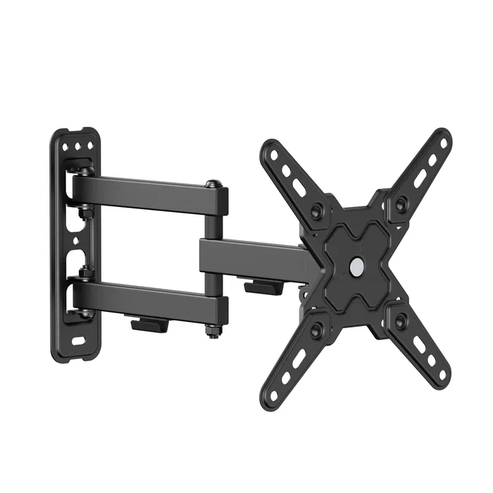 Fonestar Soporte MOV-322EN para TV de 13 a 55 Pulgadas (hasta 20 kg), Soporte de Pared Orientable, Giratorio 90° y Ajustable, Compatible VESA 75x75 a 200x200