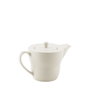 Summa Valet Tetera de Vitro Porcelana Marfil - 40 cl, 15 cm de largo, 9 cm de ancho, 8 cm de alto