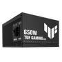 ASUS TUF-GAMING-650B-EVO Fuente de Alimentación 650W 80PLUS BRONZE ATX Negro