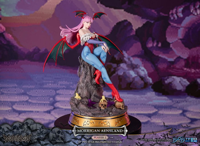 Darkstalkers Estatua PVC Morrigan Aensland Player 2 Variant 25 cm