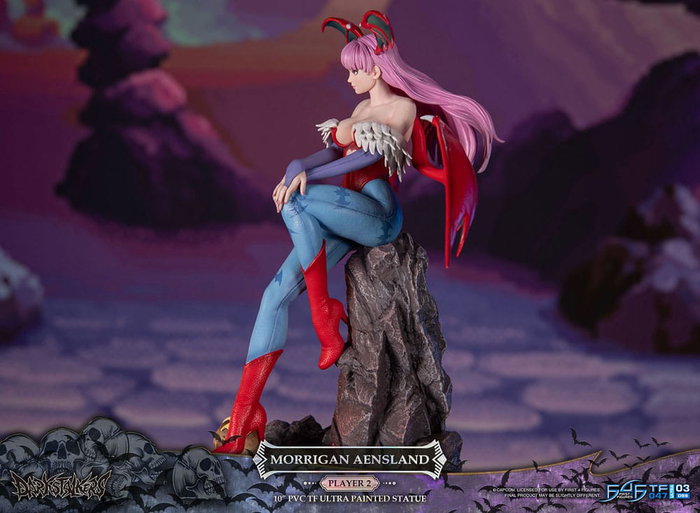 Darkstalkers Estatua PVC Morrigan Aensland Player 2 Variant 25 cm