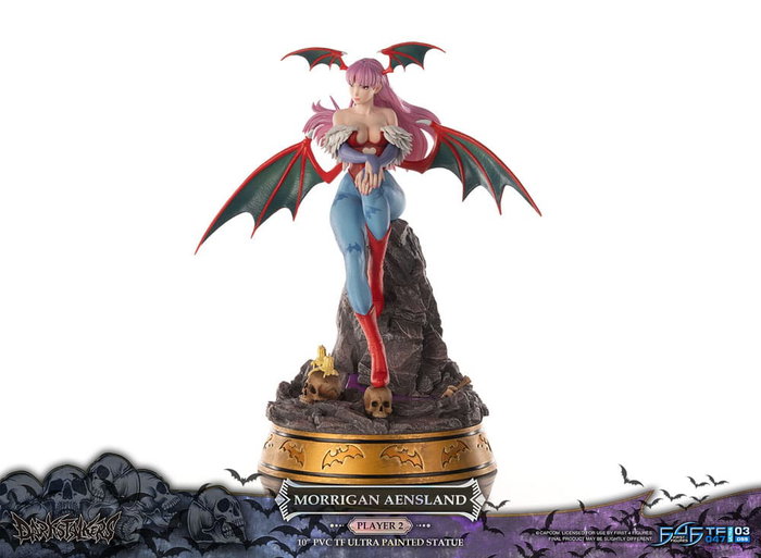 Darkstalkers Estatua PVC Morrigan Aensland Player 2 Variant 25 cm