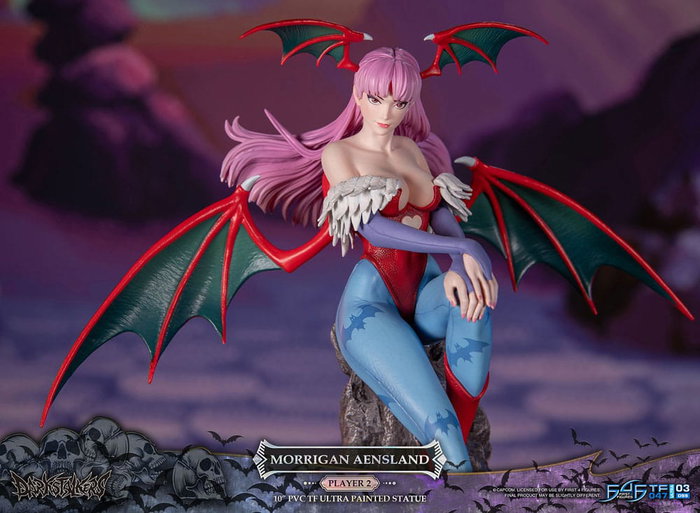 Darkstalkers Estatua PVC Morrigan Aensland Player 2 Variant 25 cm