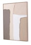 DKD Home Decor Cuadro Abstracto Multicolor Blanco Lienzo Pino 4.5 x 102 x 82 cm (2 Unidades)