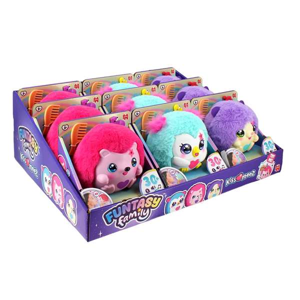 Diset Peluche Kiss Meez con 30 Sonidos y Reacciones, Interactivo, 14x11.5x15 cm, Modelos Surtidos Diset Peluche Kiss Meez con 30 Sonidos y Reacciones, Interactivo, 14x11.5x15 cm, Modelos Surtidos