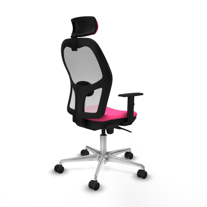 PIQUERAS Y CRESPO Silla de oficina Jorquera Rosa y Blanca PIQUERAS Y CRESPO Silla de oficina Jorquera Rosa y Blanca