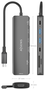 Aisens USB-C Dock 7 en 1 ASUC-7P026-GR con HDMI 4K y PD 100W, Gris