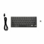 Bluestork Teclado TKL Bluetooth + PC 2.4Ghz Gris y Negro M30