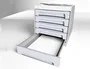 Archivo 2000 Fichero Cajones Sobremesa 305x370x215 mm Organizador 5 Cajones Gris Opaco