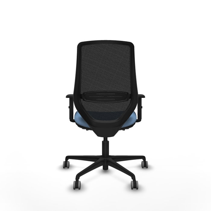 PIQUERAS Y CRESPO Silla de oficina Mardos Azul cielo y Negro