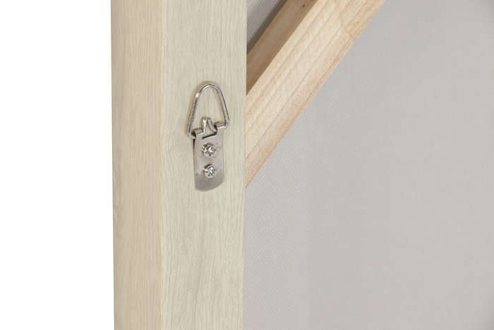 DKD Home Decor Cuadro Hoja Blanco Beige Lienzo PS 62.5 x 3.5 x 62.5 cm (2 Unidades)