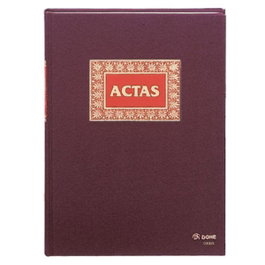 Dohe Libro de Actas Folio Natural 100 Hojas Numeradas