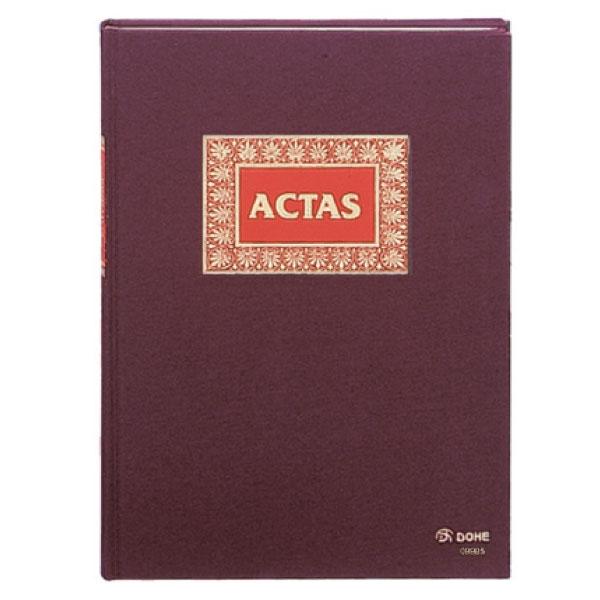 Dohe Libro de Actas Folio Natural 100 Hojas Numeradas Dohe Libro de Actas Folio Natural 100 Hojas Numeradas