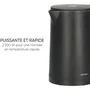 Severin WK 3483 Hervidor Eléctrico 1,7 L Negro Mate
