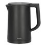 SEVERIN Hervidor eléctrico 1,7 L temperatura regulable 2200 W WK3483 Negro mate