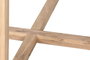 DKD Home Decor Mesa Redonda de Comedor Acacia 115x115x76