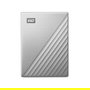 Western Digital My Passport Ultra WDBFTM0040BSL-WESN 4TB Plata USB-C/USB 3.0 HDD Externo Portátil Metal Finish
