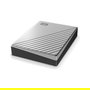 Western Digital My Passport Ultra WDBFTM0040BSL-WESN 4TB Plata USB-C/USB 3.0 HDD Externo Portátil Metal Finish
