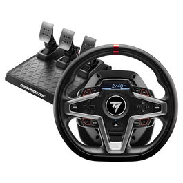 Thrustmaster T248 Volante + Pedales para PS5 / PS4 / PC con Pantalla LCD y Force Feedback, 4160783