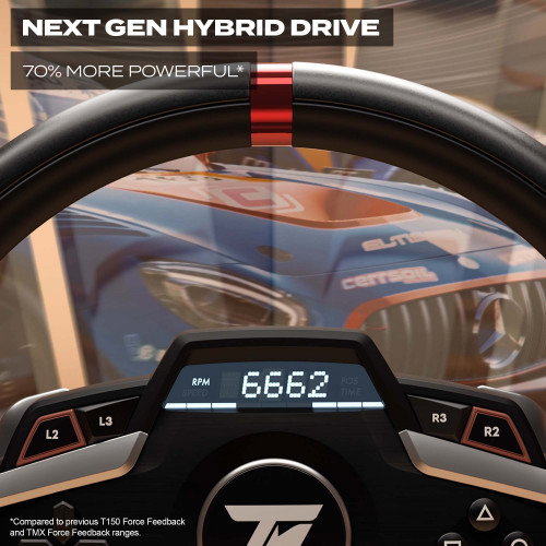 Thrustmaster T248 Volante + Pedales Negro