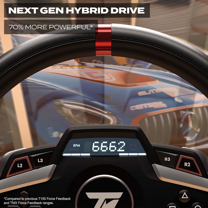 Thrustmaster T248 Volante y Pedales Magnéticos para PS5, PS4 y PC, Negro Thrustmaster T248 Volante y Pedales Magnéticos para PS5, PS4 y PC, Negro