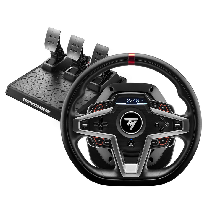 Thrustmaster Volante T-248 para PlayStation 5 / PlayStation 4 - Negro - Modelo 4160783 Thrustmaster Volante T-248 para PlayStation 5 / PlayStation 4 - Negro - Modelo 4160783