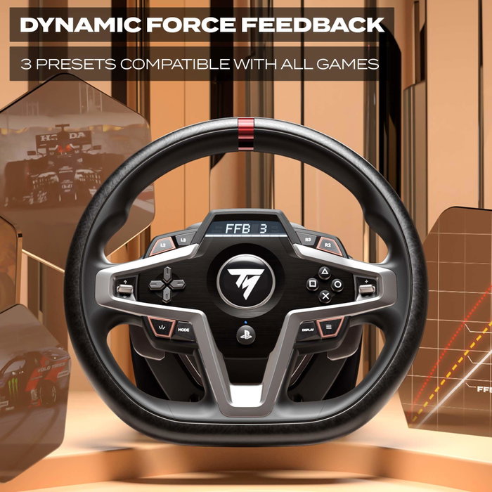 Thrustmaster T248 Volante y Pedales Magnéticos para PS5, PS4 y PC, Negro Thrustmaster T248 Volante y Pedales Magnéticos para PS5, PS4 y PC, Negro