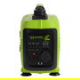 ZIPPER ZI-STE1000INV Generador Inverter Gasolina 800W/1000W, 230V, Salida AC/DC, 1.55L, 9.9kg, Portátil, Incluye Asa, Negro/Verde