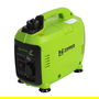 ZIPPER ZI-STE1000INV Generador Inverter Gasolina 800W/1000W, 230V, Salida AC/DC, 1.55L, 9.9kg, Portátil, Incluye Asa, Negro/Verde