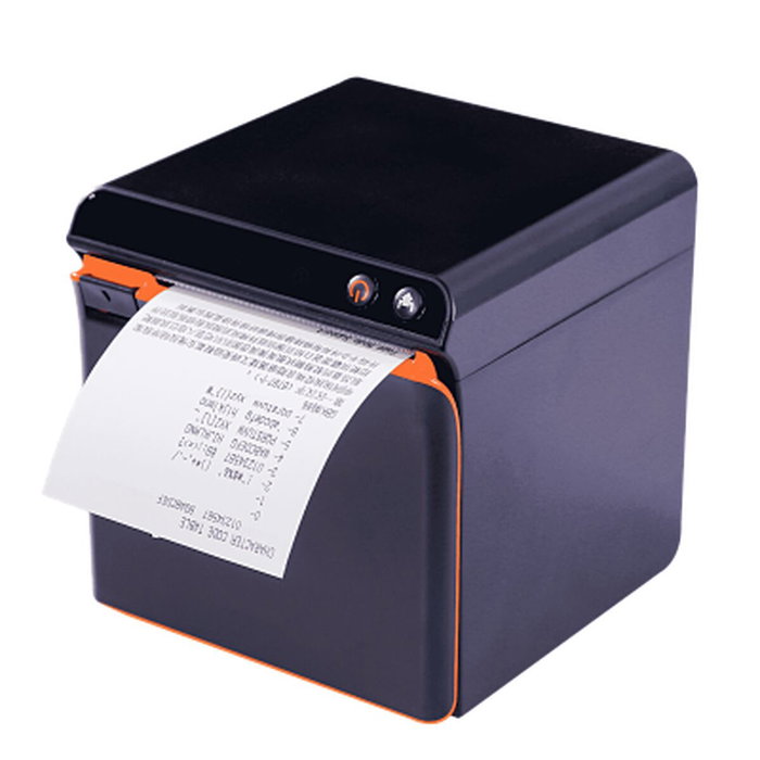 Oqo Impresora Térmica Frontal USB/Ethernet Negra 80 mm