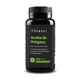Zenement Aceite de Orégano Ecológico con Aceite de Oliva 120 perlas