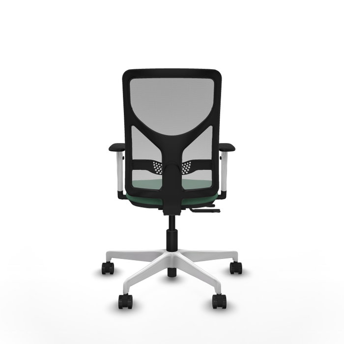 PIQUERAS Y CRESPO Silla de oficina Motilla con mecanismo Sincro/Traslack, Verde esmeralda y Gris PIQUERAS Y CRESPO Silla de oficina Motilla con mecanismo Sincro/Traslack, Verde esmeralda y Gris
