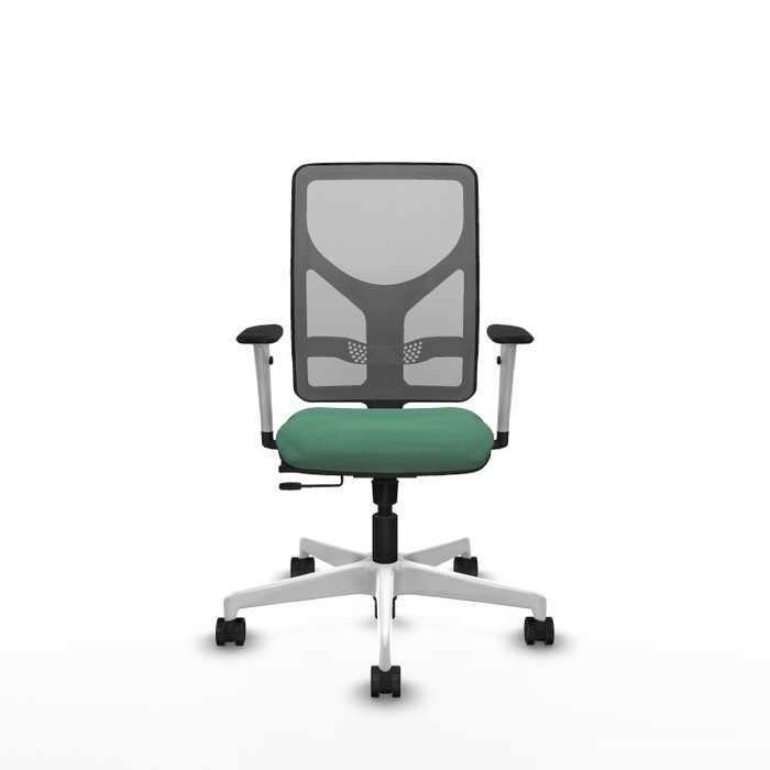 PIQUERAS Y CRESPO Silla de oficina Motilla con mecanismo Sincro/Traslack, Verde esmeralda y Gris PIQUERAS Y CRESPO Silla de oficina Motilla con mecanismo Sincro/Traslack, Verde esmeralda y Gris