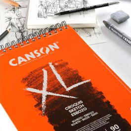 Canson Bloc Dibujo XL Esboso 20H A4 Blanco Natural (Set de 5) (Set de 5)