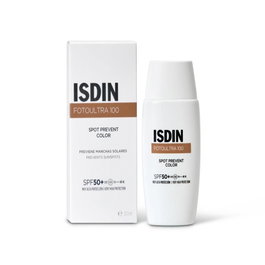 ISDIN Fotoultra 100 Active Unify Color SPF 50+ Protector Solar Facial con Color, 50 ml