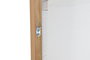 DKD Home Decor Cuadro Abstracto de Madera y Lienzo, Pack de 2 piezas, 122,6x122,6 cm
