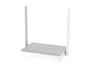 Keenetic Explorer KN-1613 Router Inalámbrico Wi-Fi 5 AC1200 Doble Banda (2.4GHz/5GHz) con Tecnología Mesh, 4 Puertos LAN, Color Gris/Blanco