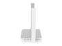 Keenetic Explorer KN-1613 Router Inalámbrico Wi-Fi 5 AC1200 Doble Banda (2.4GHz/5GHz) con Tecnología Mesh, 4 Puertos LAN, Color Gris/Blanco