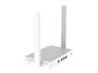 Keenetic Explorer KN-1613 Router Inalámbrico Wi-Fi 5 AC1200 Doble Banda (2.4GHz/5GHz) con Tecnología Mesh, 4 Puertos LAN, Color Gris/Blanco