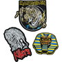 ERIK Set 3 Parches Iron Maiden Poliéster Diseños Variados