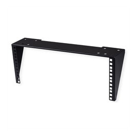 VALUE 19-Wand-/Untertischhalterung 4 HE negro