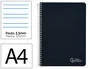 Liderpapel Cuaderno Espiral Witty A4 Tapa Dura Negro
