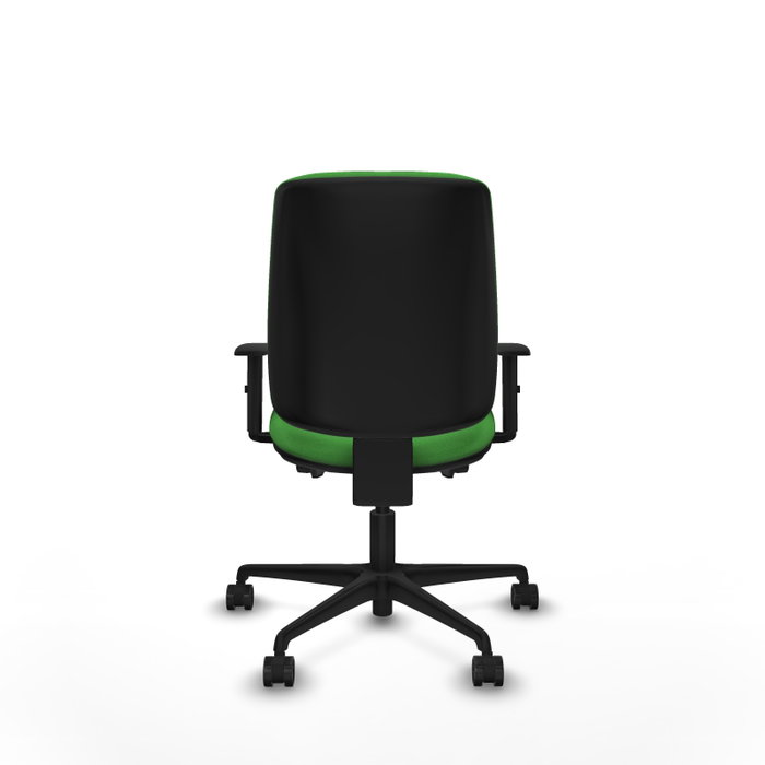 PIQUERAS Y CRESPO Silla de oficina Alares Verde con Mecanismo Sincro/Traslack y Brazos 1D
