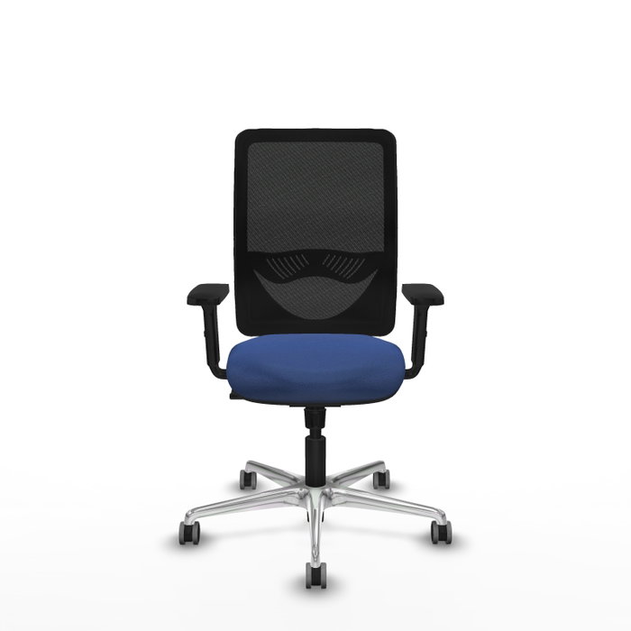 PIQUERAS Y CRESPO Silla de oficina Zulema con mecanismo Sincro, Azul marino y Negro PIQUERAS Y CRESPO Silla de oficina Zulema con mecanismo Sincro, Azul marino y Negro