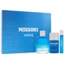 Missoni Set Wave para hombre con Eau De Toilette y desodorante