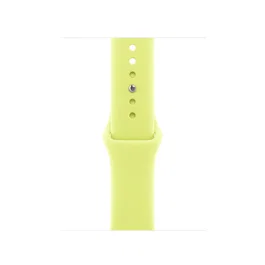 Apple MFGD4ZM/A Correa para Apple Watch - Grupo de Rock, Fluoroelastómero, Amarillo, Talla M/L, Compatible con Series Hermès, 38mm/40mm/41mm/42mm