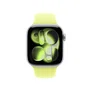 Apple MFGD4ZM/A Correa para Apple Watch - Grupo de Rock, Fluoroelastómero, Amarillo, Talla M/L, Compatible con Series Hermès, 38mm/40mm/41mm/42mm