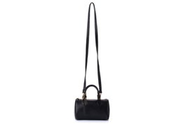 Lucky Bees Bolso de mano Joan - Negro, Cuero de Polivinilo, 21x13x13 cm
