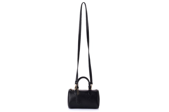 Lucky Bees Bolso de mano Joan - Negro, Cuero de Polivinilo, 21x13x13 cm Lucky Bees Bolso de mano Joan - Negro, Cuero de Polivinilo, 21x13x13 cm